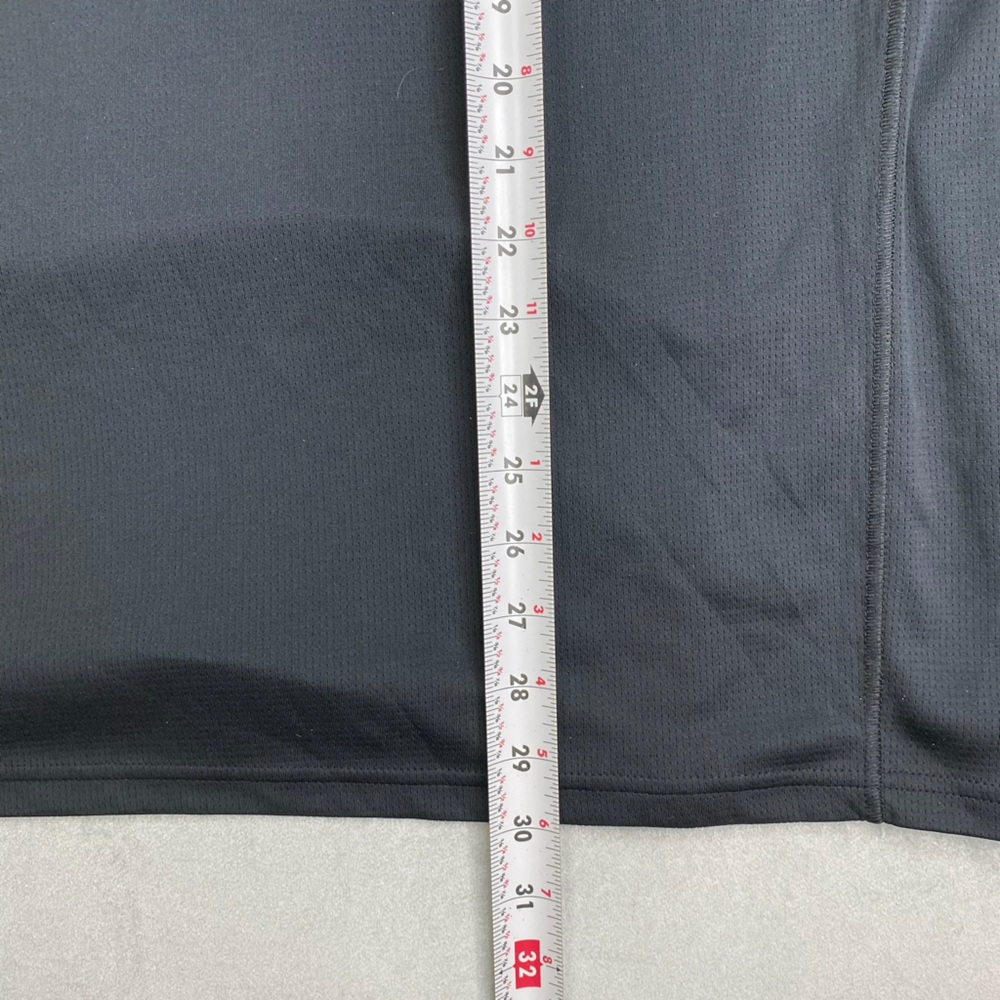 Nike Dri Fit Shirt Black Athletic Tee Training Mens XL - Picture 10 of 11